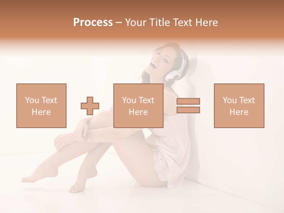 Lips Beautiful Musical PowerPoint Template