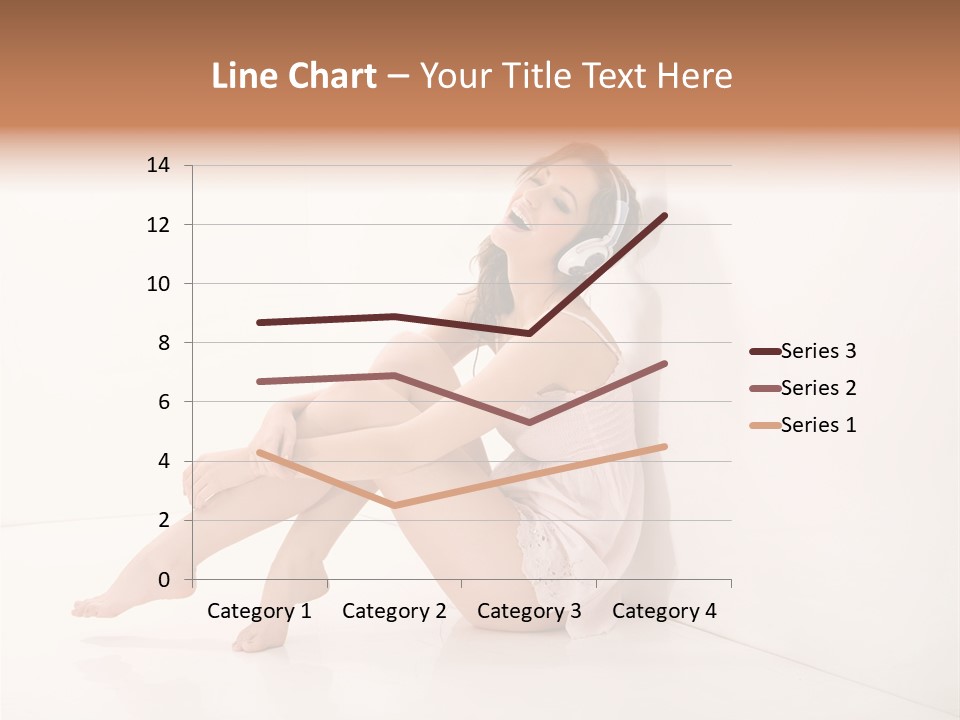 Lips Beautiful Musical PowerPoint Template