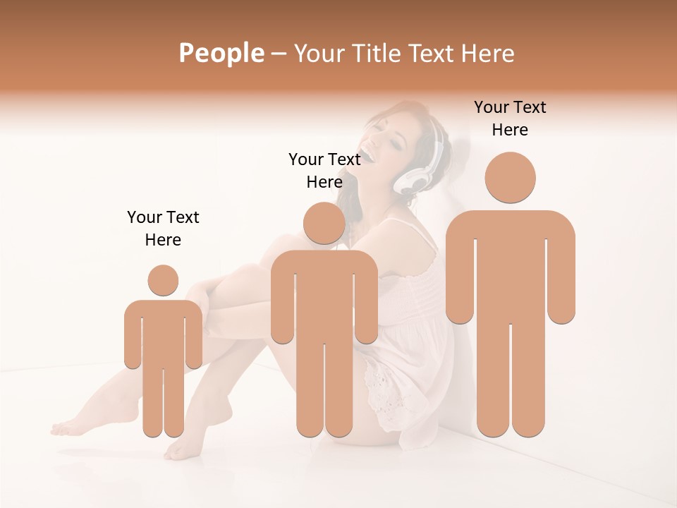 Lips Beautiful Musical PowerPoint Template