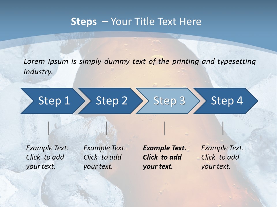 Foam Party Brew PowerPoint Template