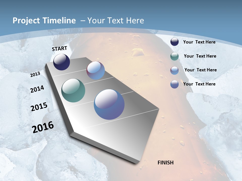 Foam Party Brew PowerPoint Template