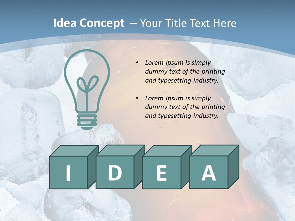 Foam Party Brew PowerPoint Template