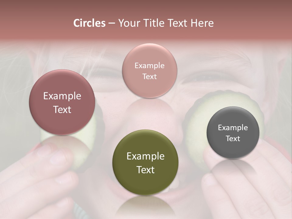 Food Vegetable Girl PowerPoint Template