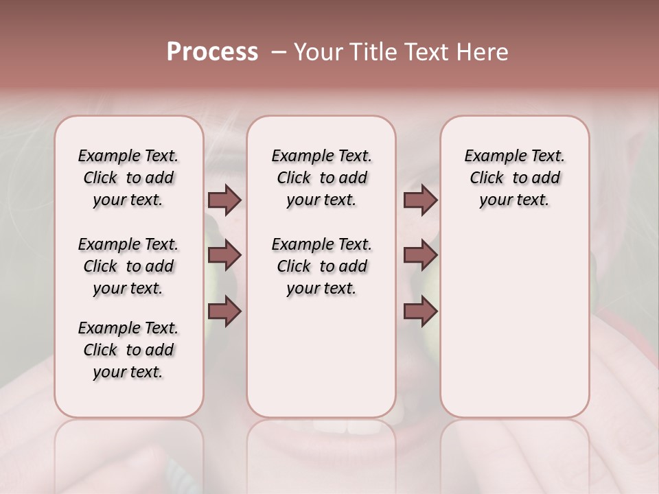 Food Vegetable Girl PowerPoint Template