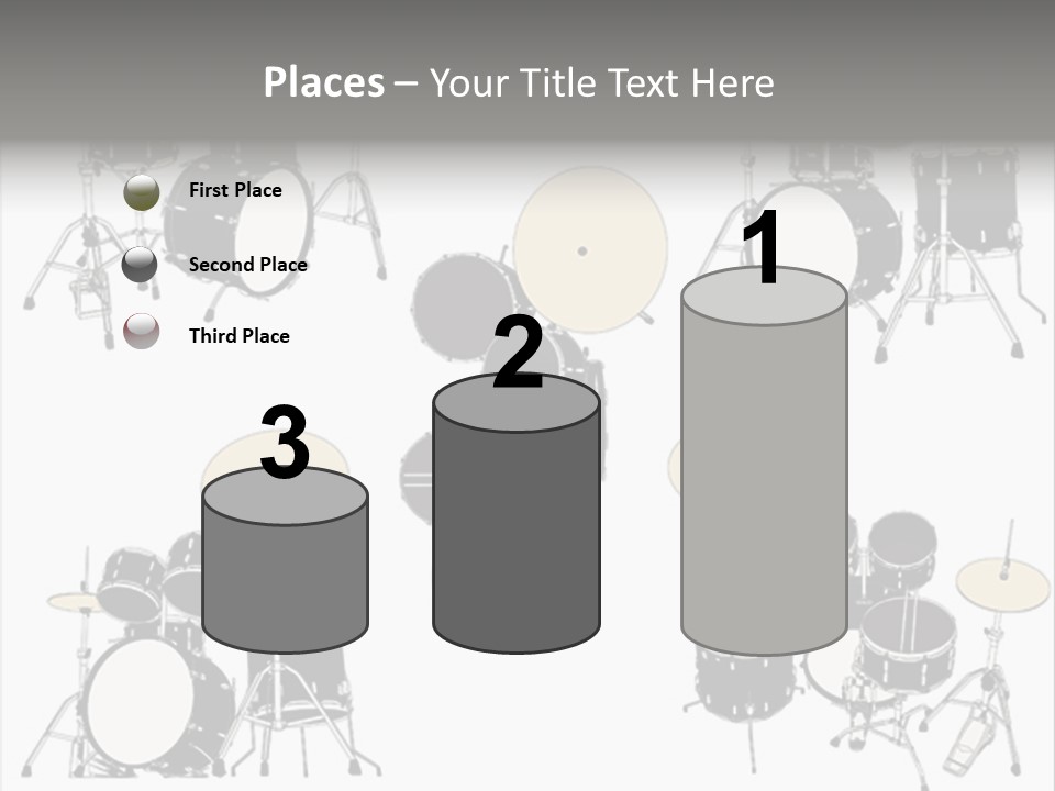 Motion Stripe Image PowerPoint Template