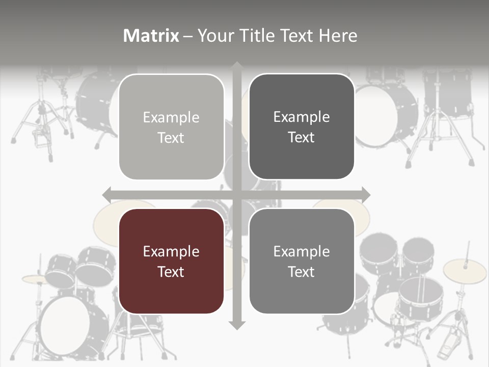 Motion Stripe Image PowerPoint Template