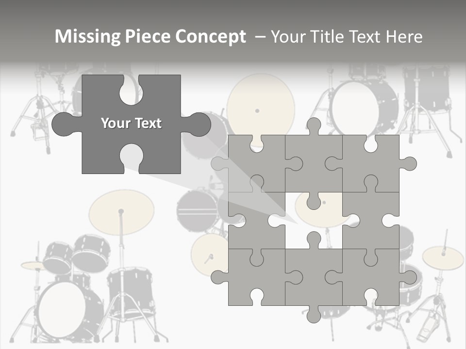 Motion Stripe Image PowerPoint Template