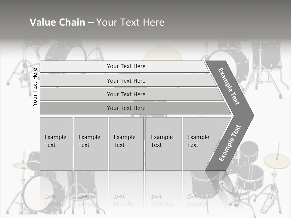 Motion Stripe Image PowerPoint Template