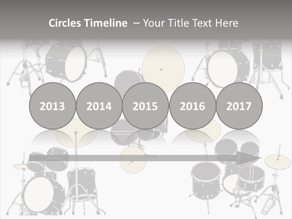 Motion Stripe Image PowerPoint Template