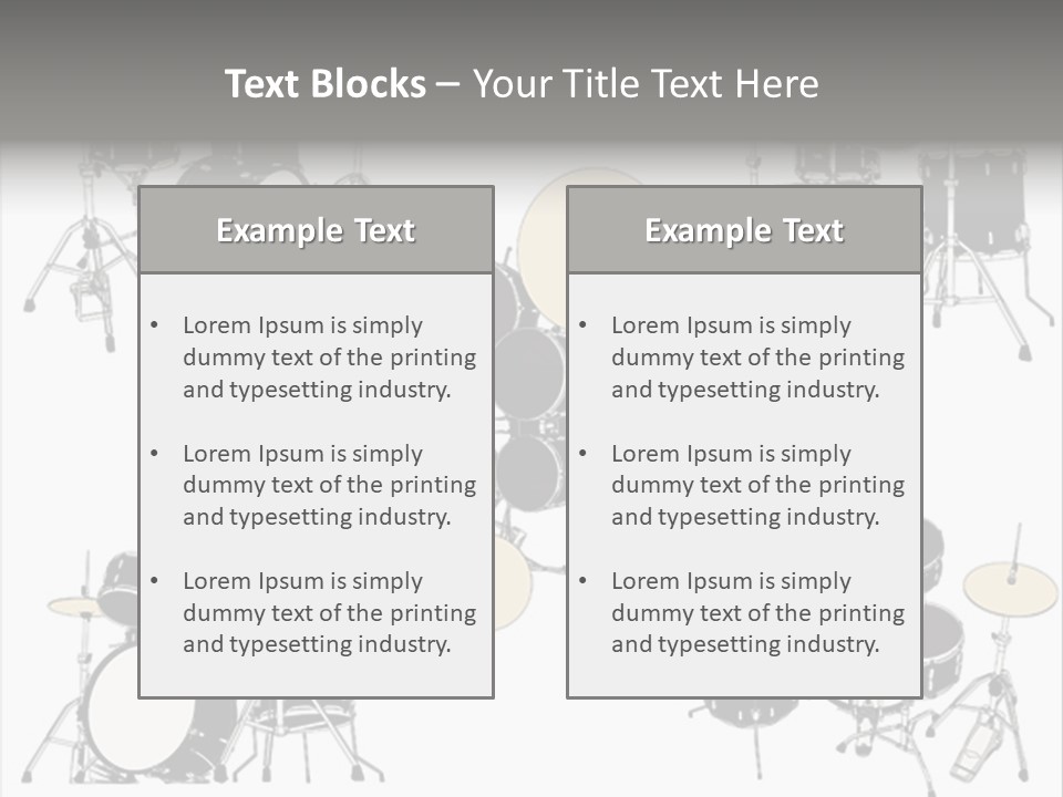 Motion Stripe Image PowerPoint Template