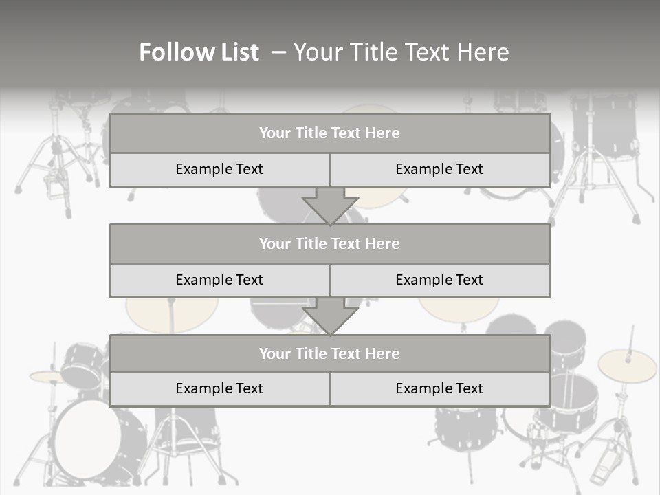 Motion Stripe Image PowerPoint Template