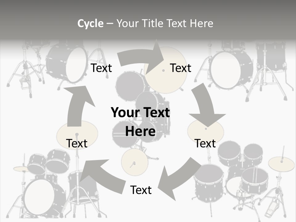 Motion Stripe Image PowerPoint Template