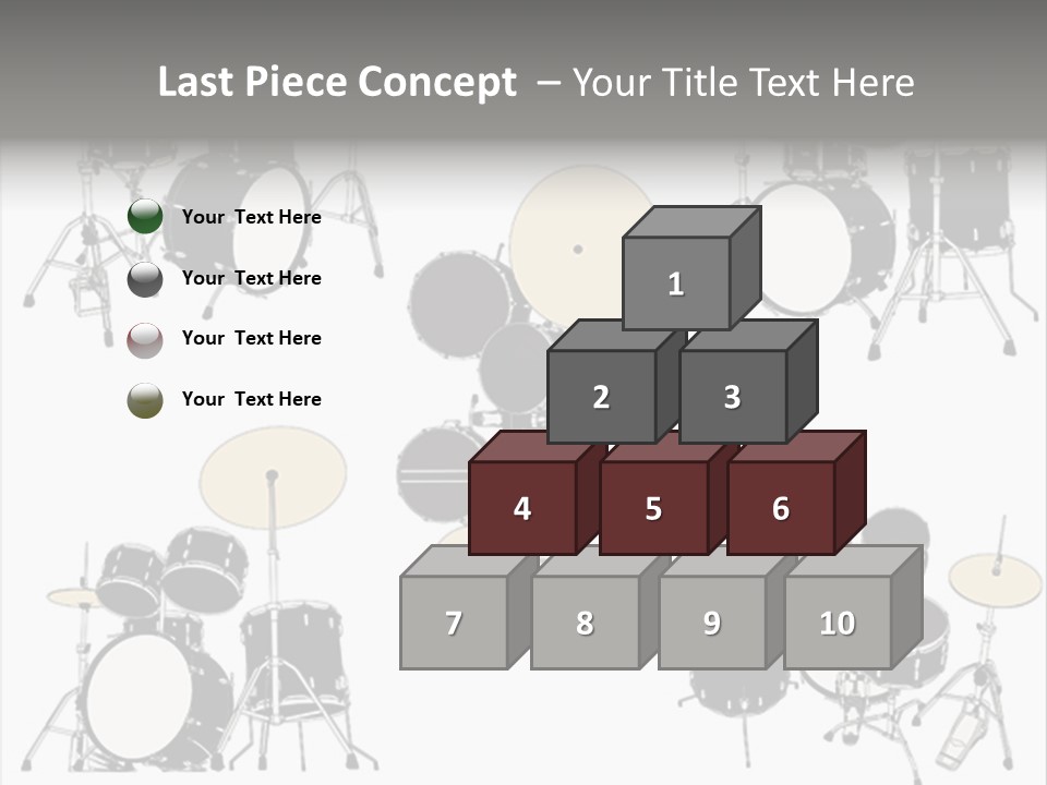 Motion Stripe Image PowerPoint Template
