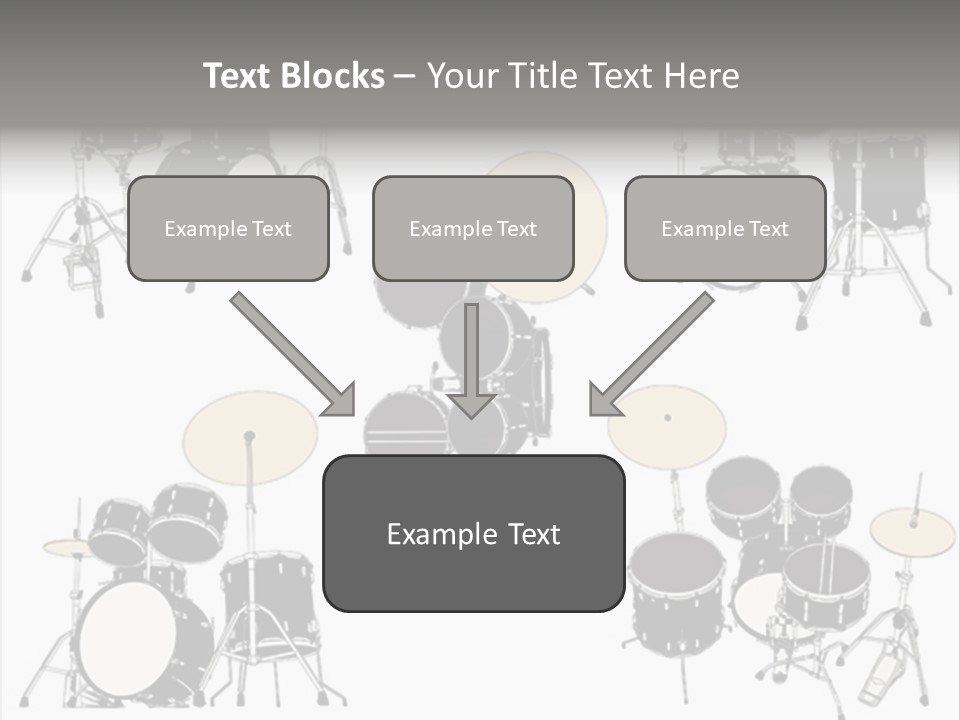 Motion Stripe Image PowerPoint Template