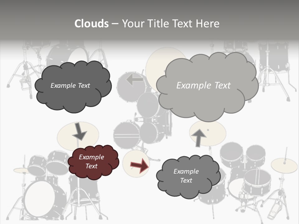 Motion Stripe Image PowerPoint Template