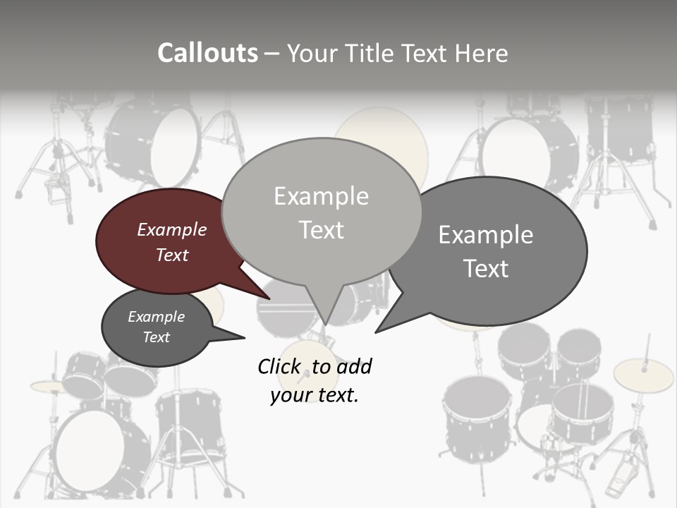 Motion Stripe Image PowerPoint Template