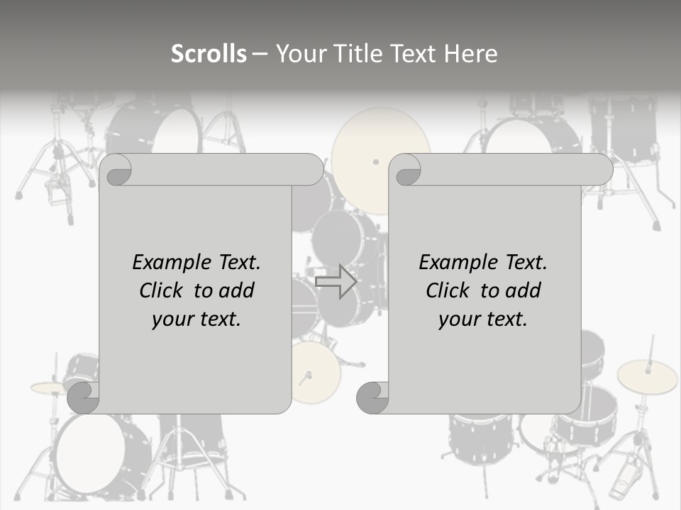 Motion Stripe Image PowerPoint Template