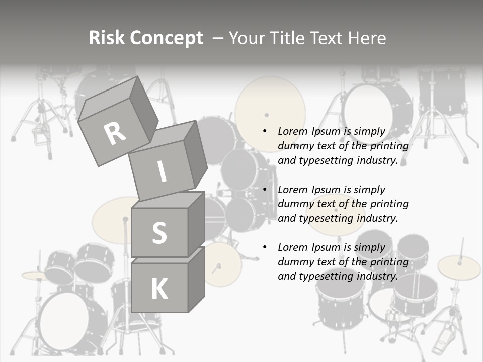 Motion Stripe Image PowerPoint Template