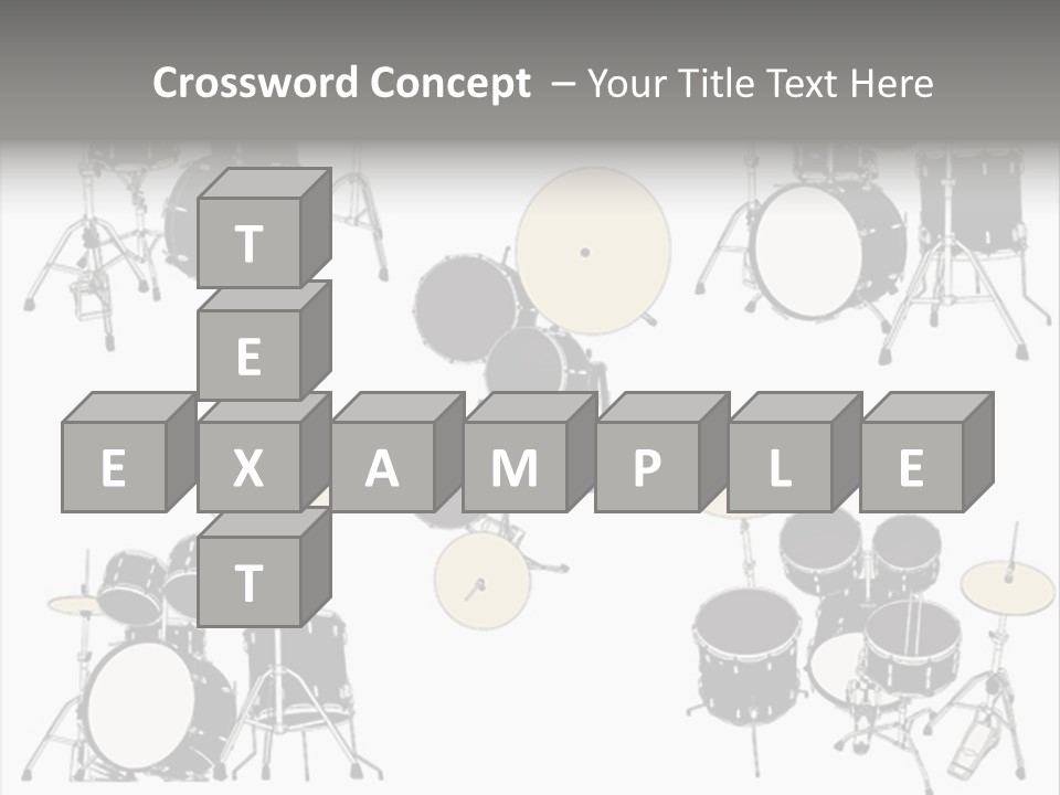 Motion Stripe Image PowerPoint Template