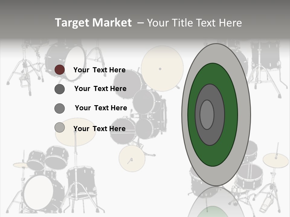 Motion Stripe Image PowerPoint Template