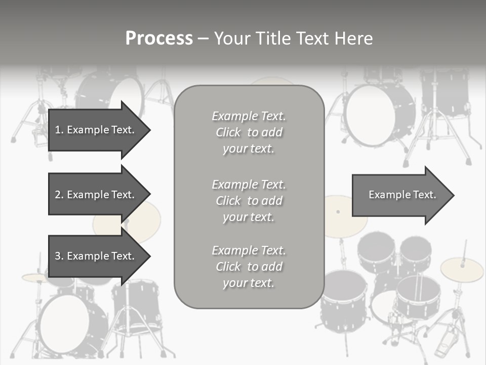 Motion Stripe Image PowerPoint Template
