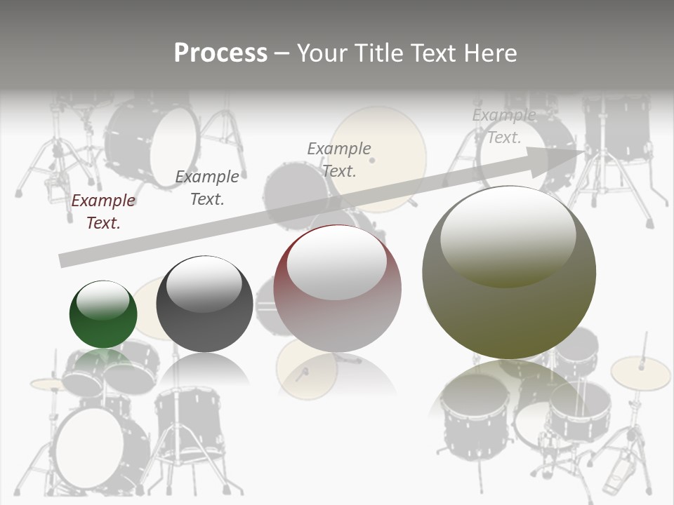 Motion Stripe Image PowerPoint Template