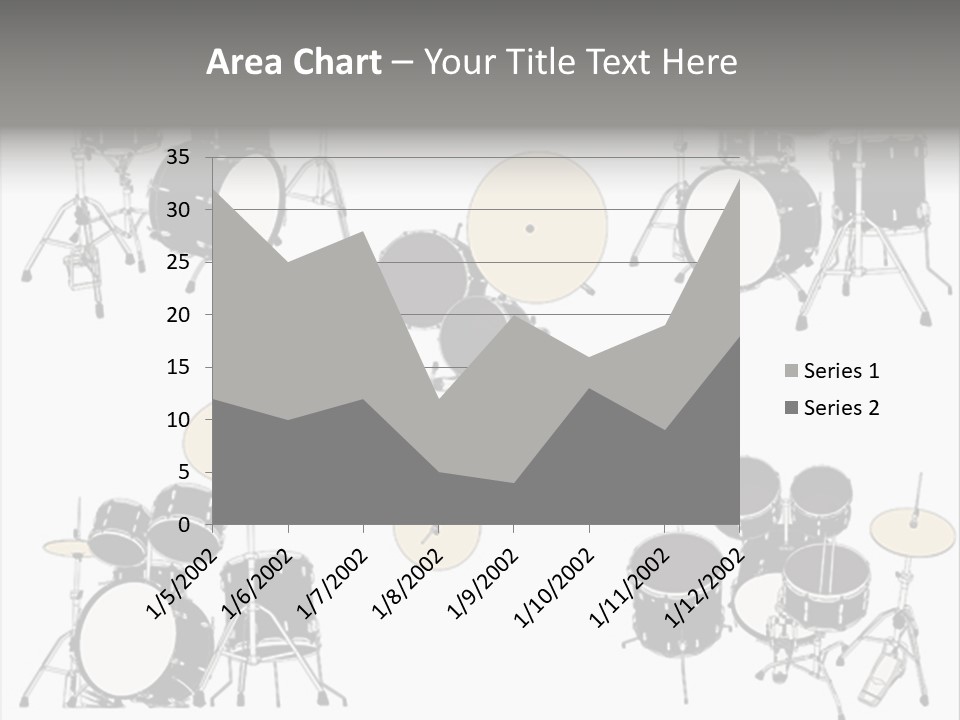 Motion Stripe Image PowerPoint Template