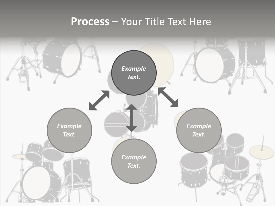 Motion Stripe Image PowerPoint Template