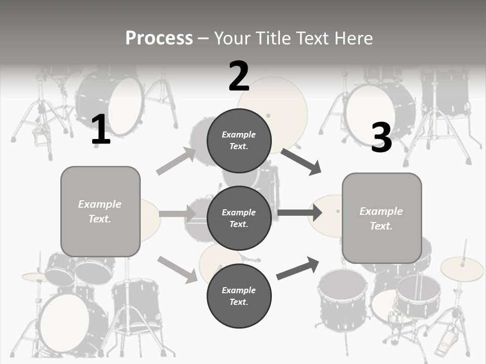 Motion Stripe Image PowerPoint Template