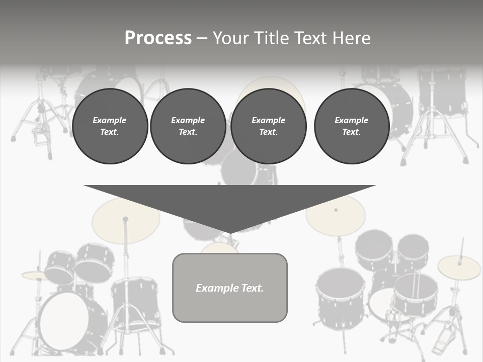 Motion Stripe Image PowerPoint Template