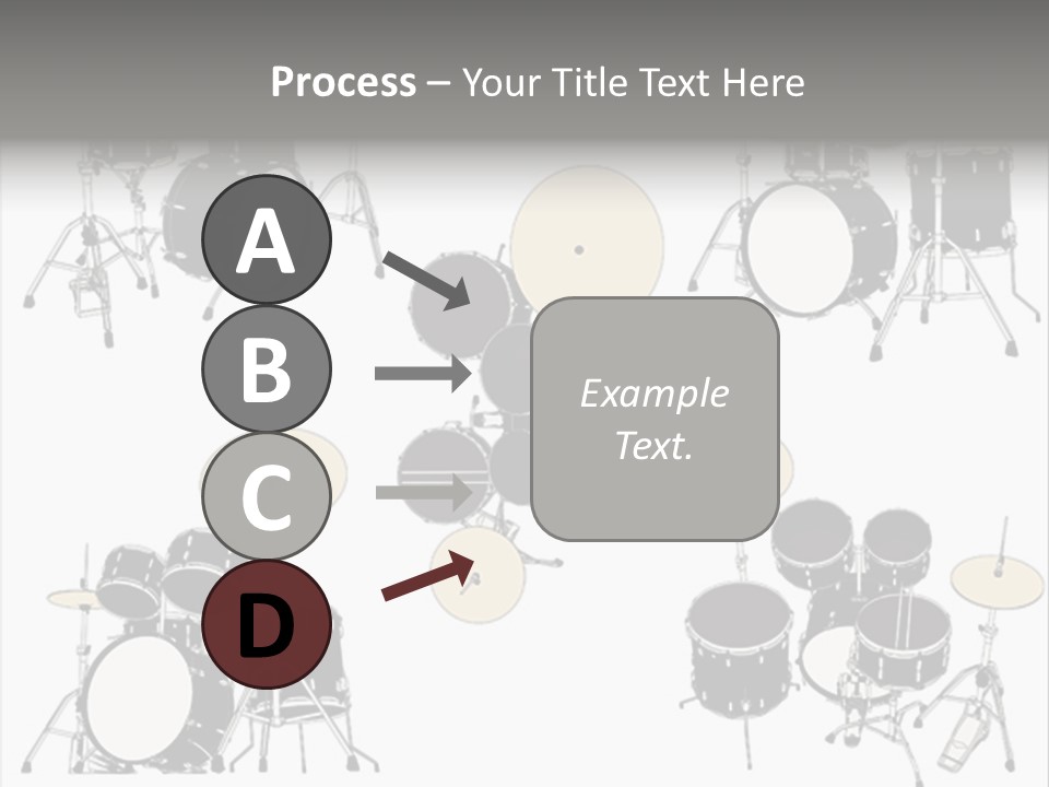 Motion Stripe Image PowerPoint Template