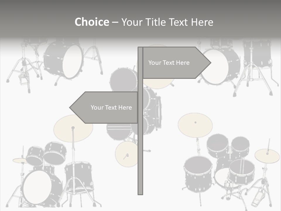 Motion Stripe Image PowerPoint Template