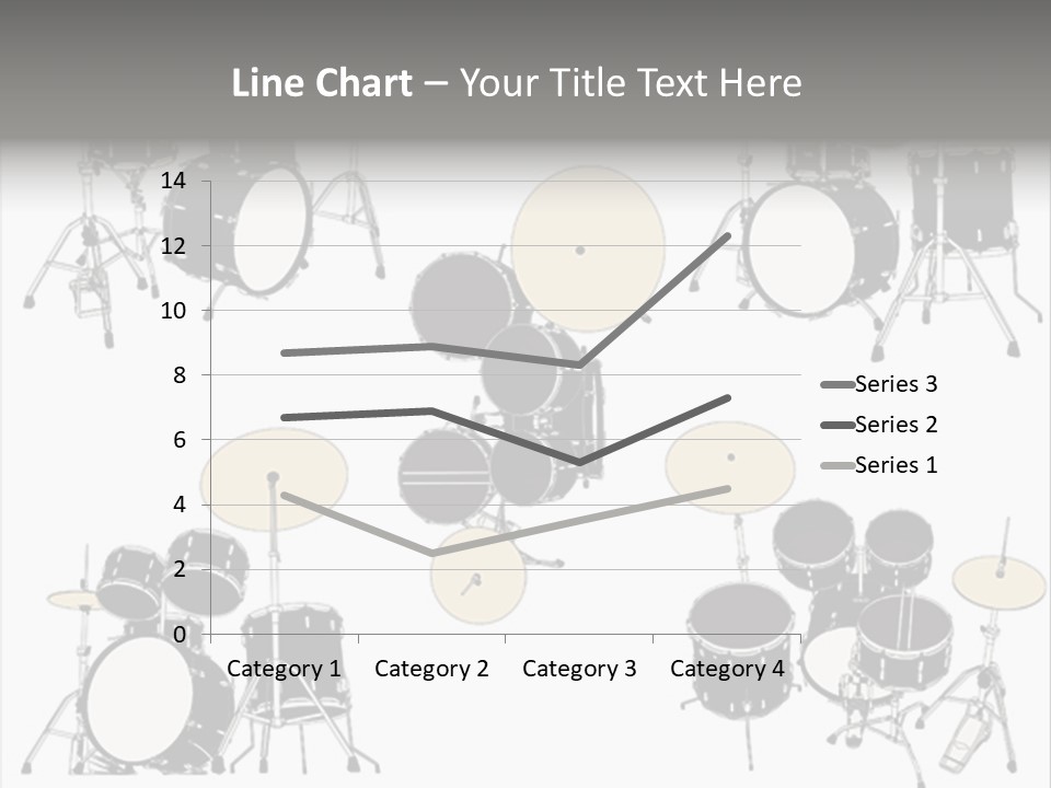 Motion Stripe Image PowerPoint Template