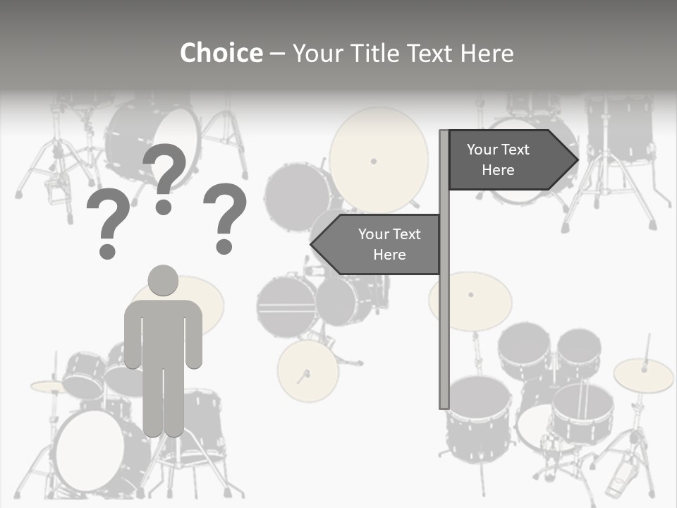 Motion Stripe Image PowerPoint Template