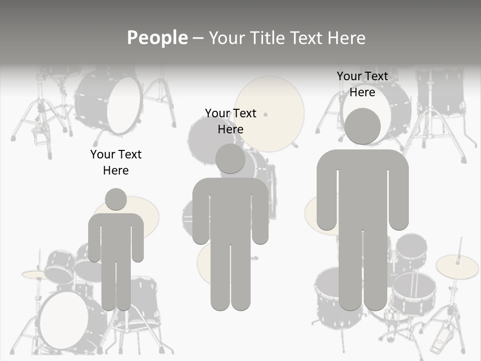 Motion Stripe Image PowerPoint Template