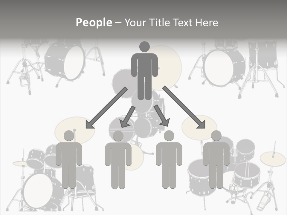 Motion Stripe Image PowerPoint Template