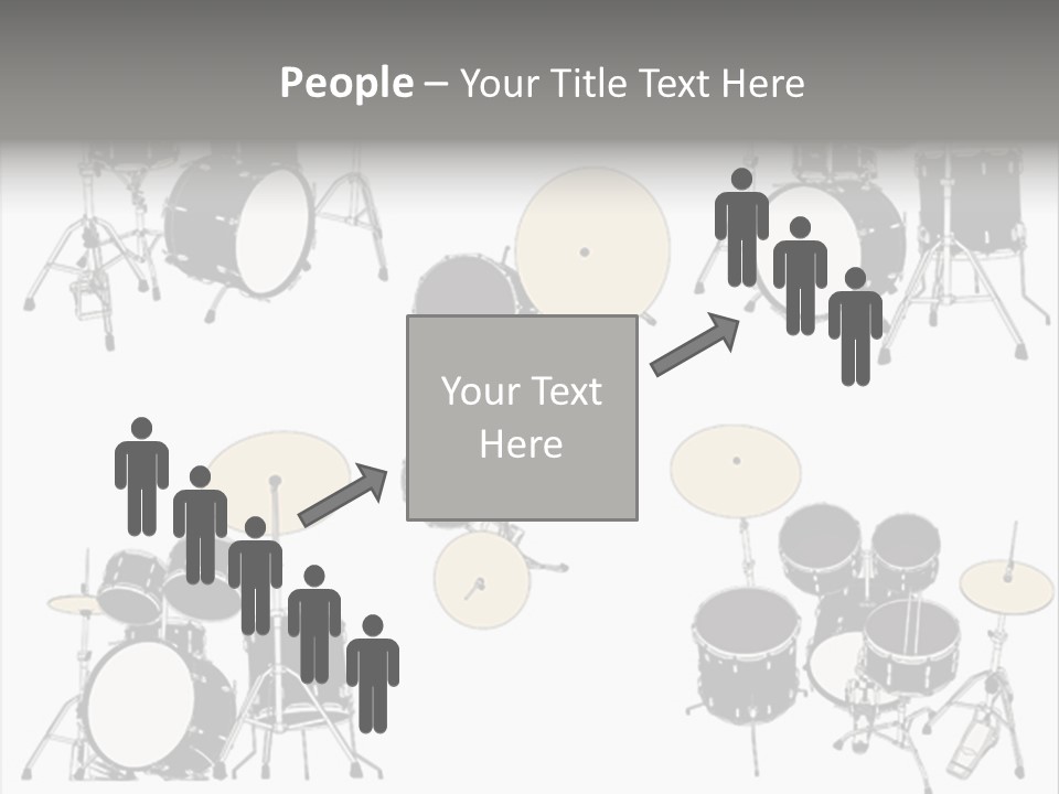 Motion Stripe Image PowerPoint Template