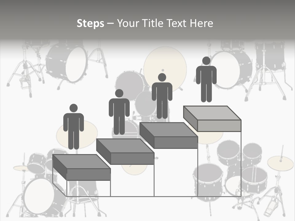 Motion Stripe Image PowerPoint Template