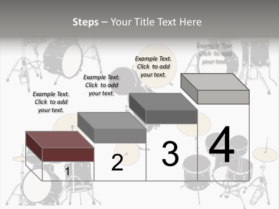 Motion Stripe Image PowerPoint Template