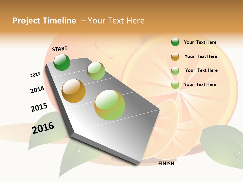 Motor Red Drive PowerPoint Template