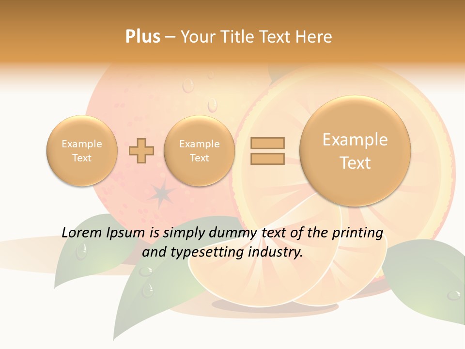 Motor Red Drive PowerPoint Template