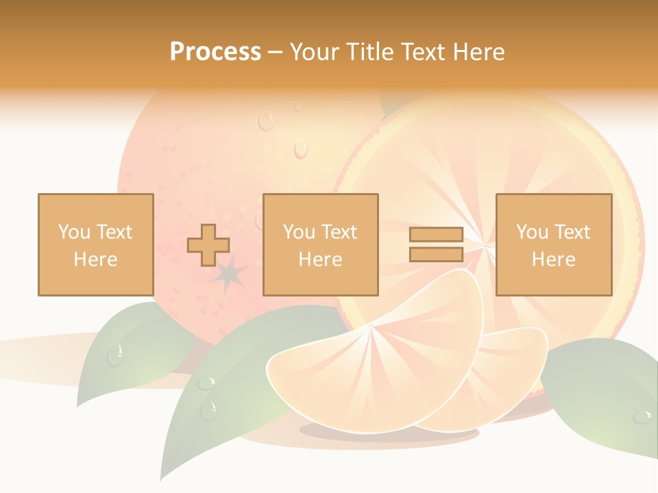 Motor Red Drive PowerPoint Template