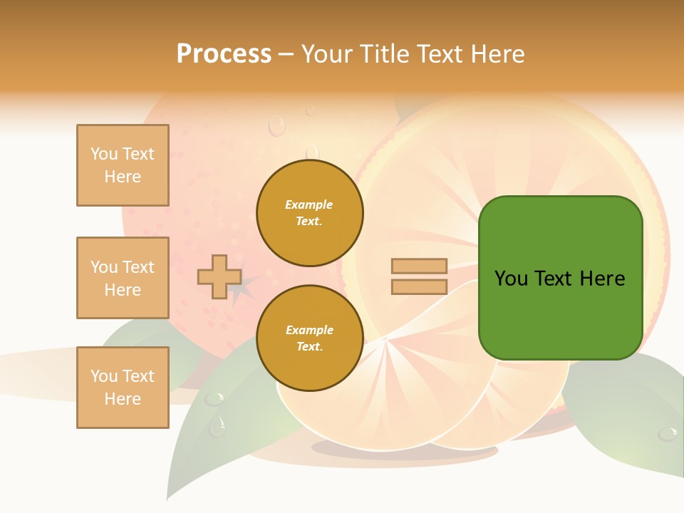 Motor Red Drive PowerPoint Template