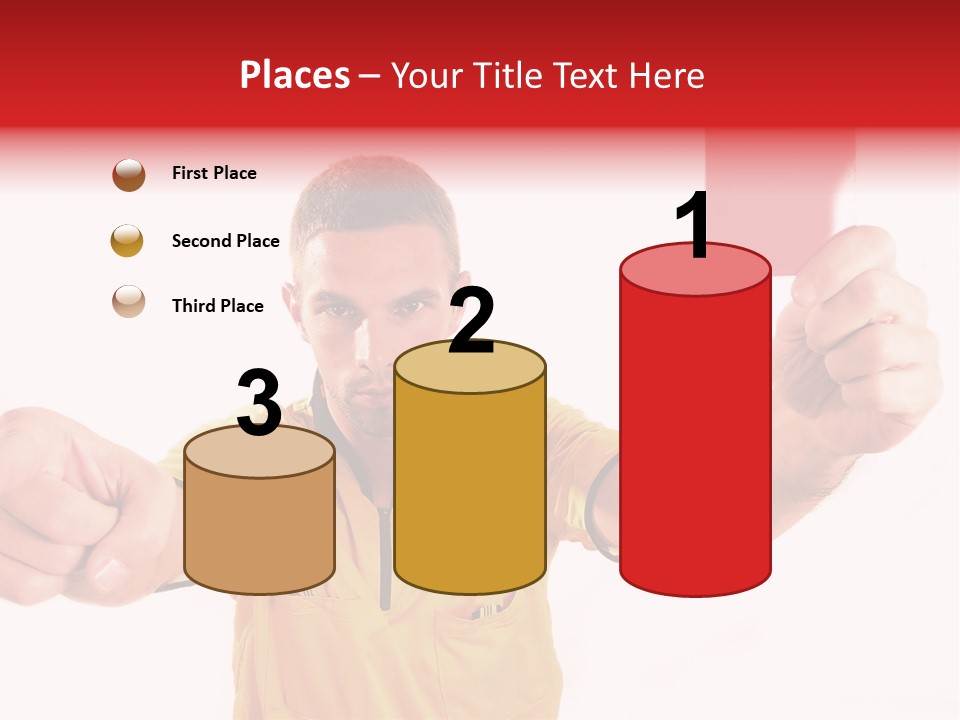 Loose Card Finger PowerPoint Template