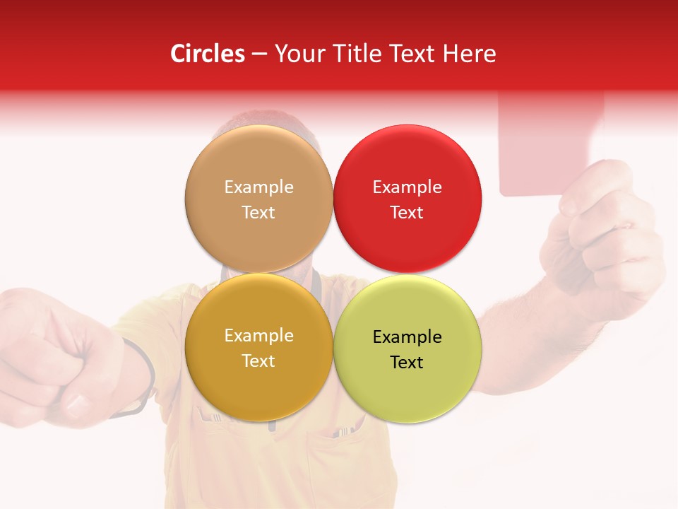 Loose Card Finger PowerPoint Template