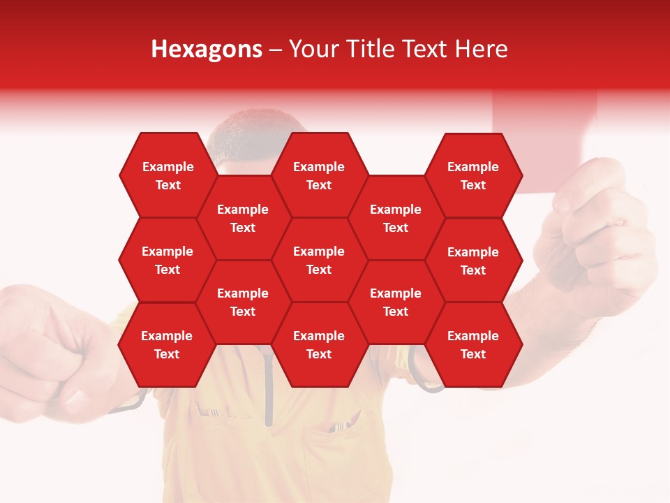 Loose Card Finger PowerPoint Template