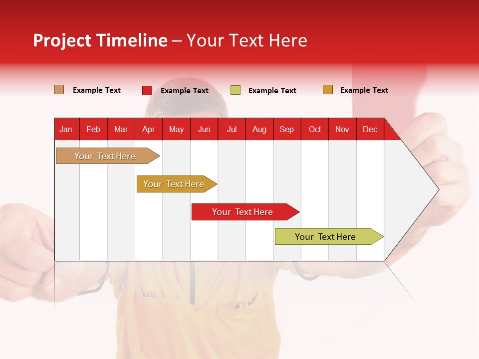 Loose Card Finger PowerPoint Template