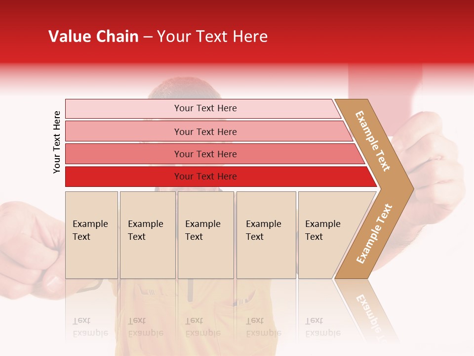 Loose Card Finger PowerPoint Template