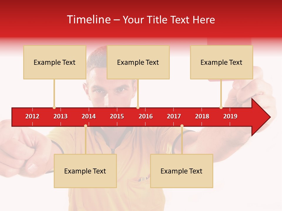 Loose Card Finger PowerPoint Template