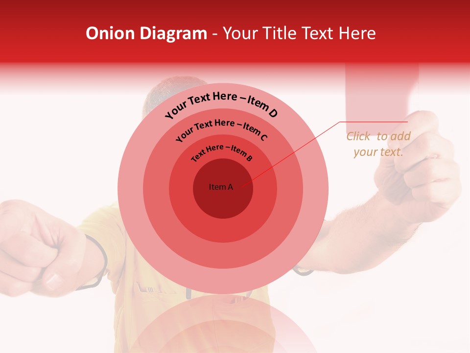 Loose Card Finger PowerPoint Template